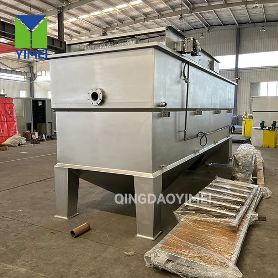 Daf Air Flotation Dissolved Air Flotation Units Electrocoagulation Sewage Wastewater Treatment Plant